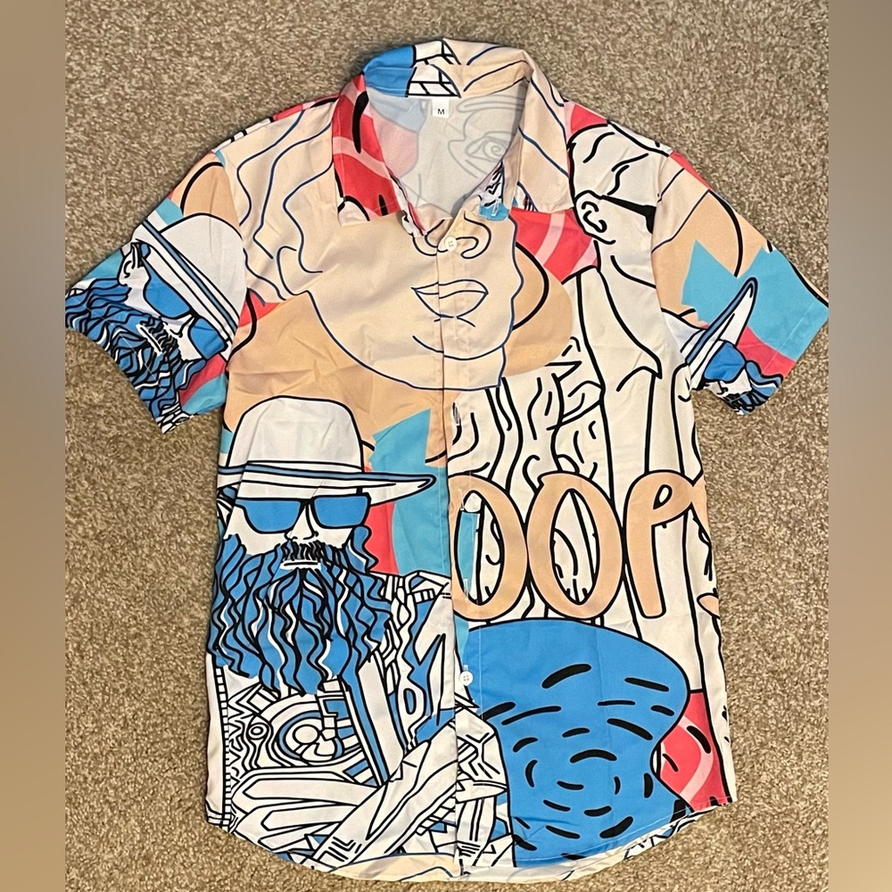 Men's And women's Fun Personalized Pattern Design Printed Shirt